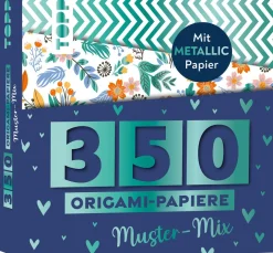 Topp Origami & Papier Falten|Papier-Bastelsets>350 Origami-Papiere "Muster-Mix"