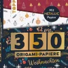 Topp Origami & Papier Falten|Papier-Bastelsets>350 Origami-Papiere "Weihnachten"