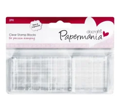 Papermania Stempel & Zubehör|Scrapbooking>Acrylblock 2er-Set