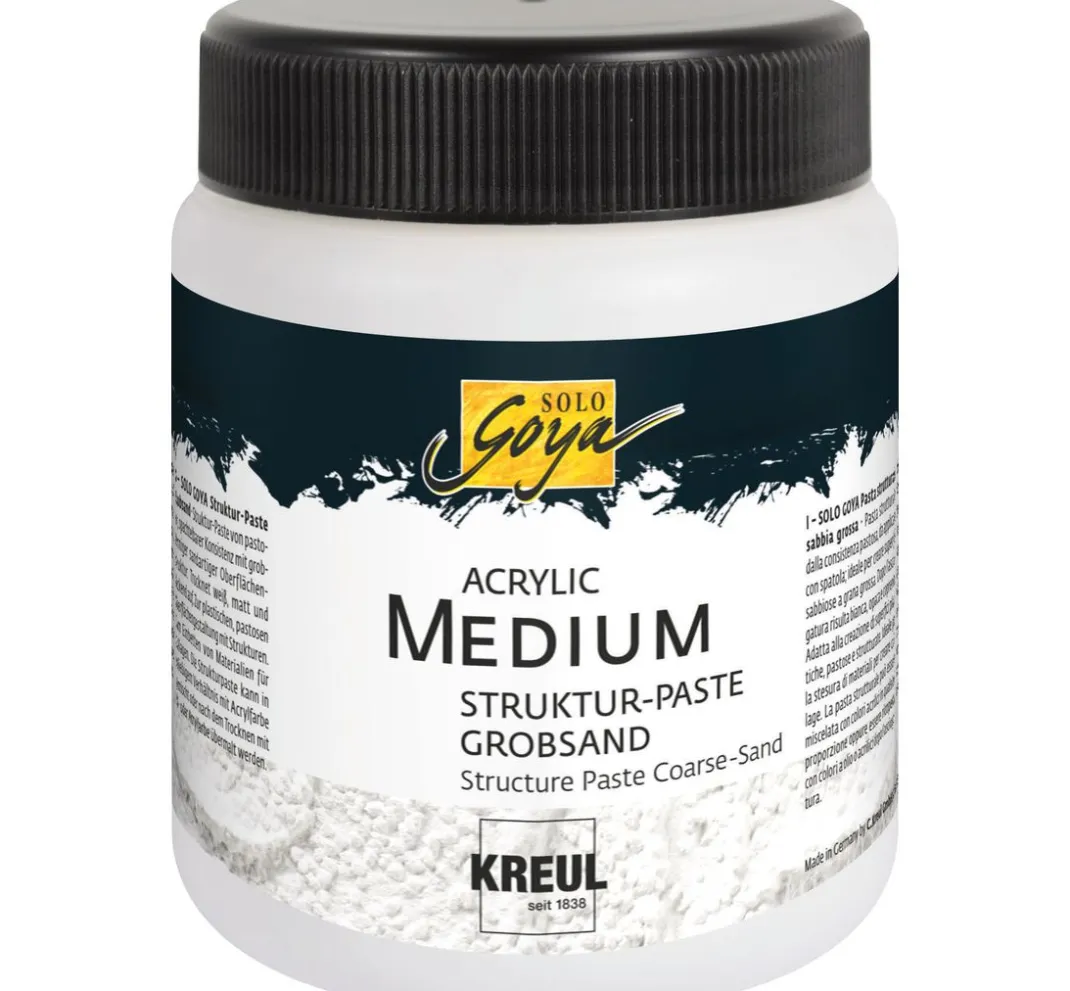 Kreul Künstler Strukturpasten|Malen & Zeichnen>Acrylic Medium Struktur-Paste Grobsand
