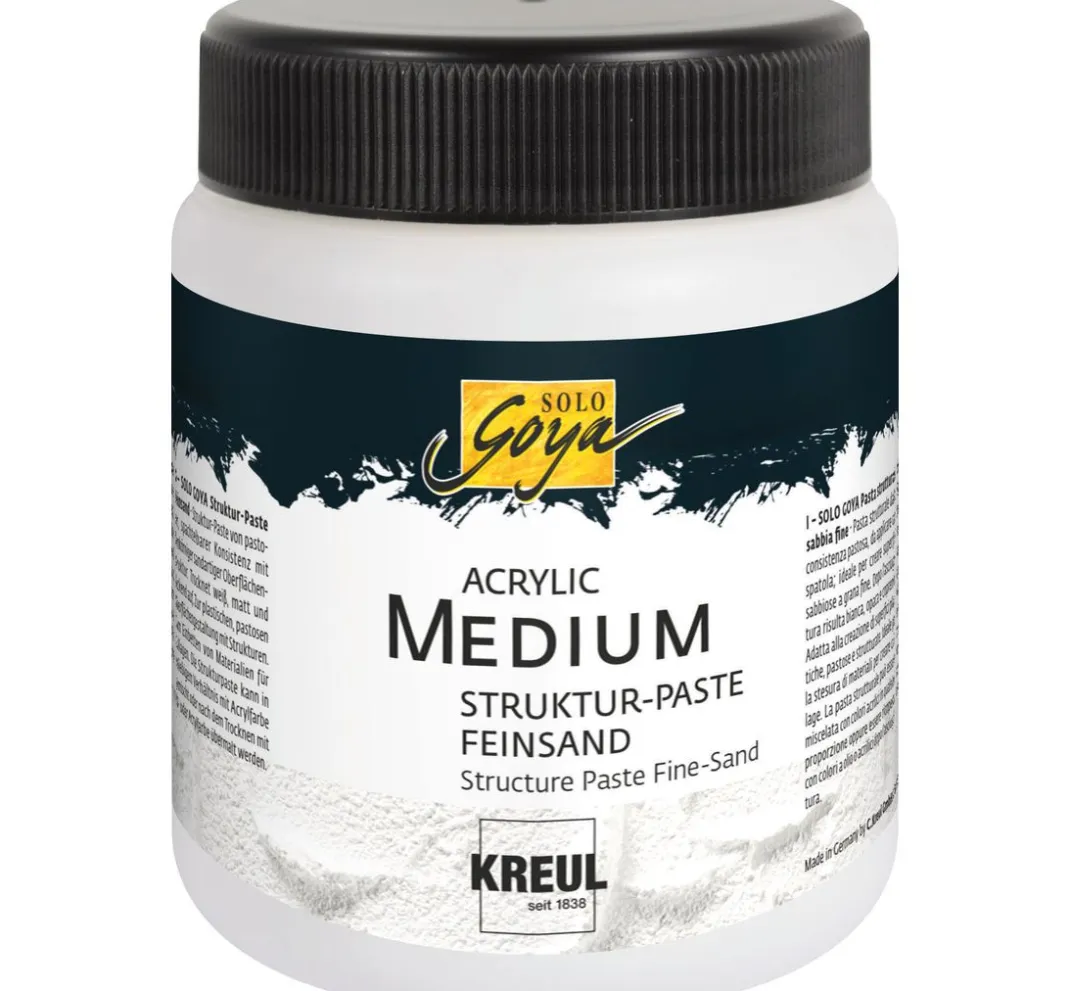 Kreul Künstler Strukturpasten|Malen & Zeichnen>Acrylic Medium Struktur-Paste Feinsand