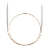 addi Rundstricknadeln|Stricken>Rundstricknadel, Messing, 80 cm