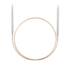 addi Rundstricknadeln|Stricken>Rundstricknadel, Messing, 80 cm
