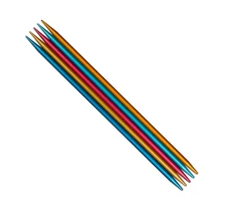 addi Nadelspiel|Stricken>Strumpfstricknadeln Colibri, Aluminium
