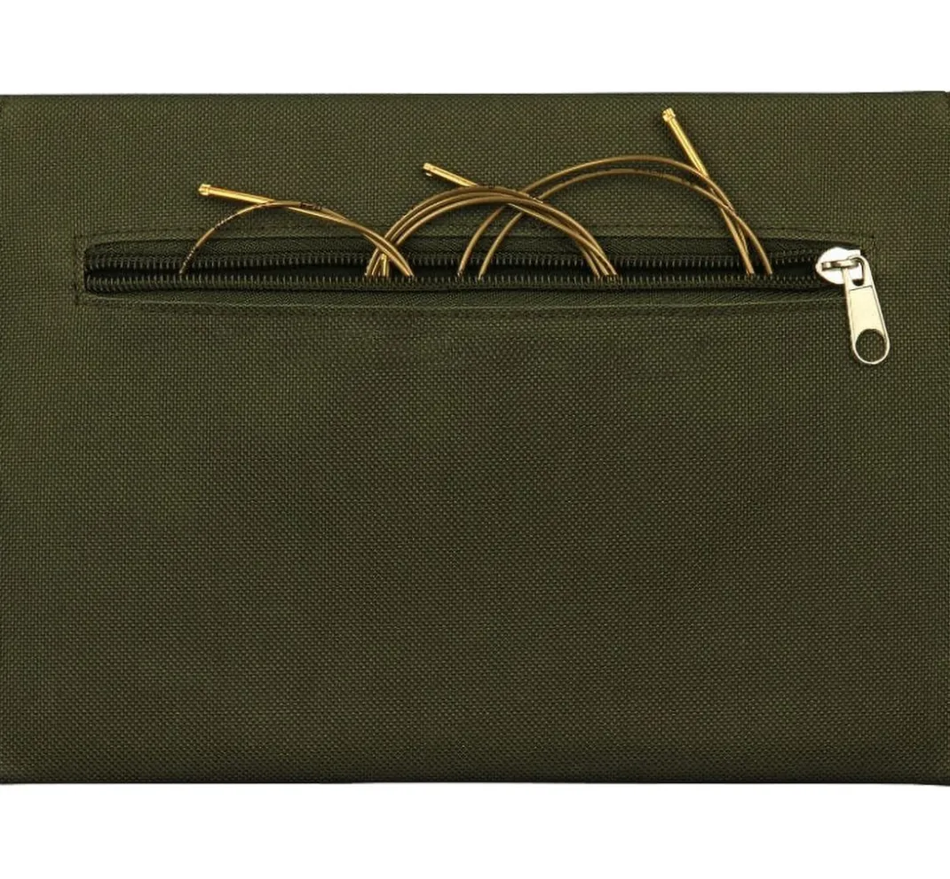 addi Strickset|Stricken>Click Etui Set Olivenholz