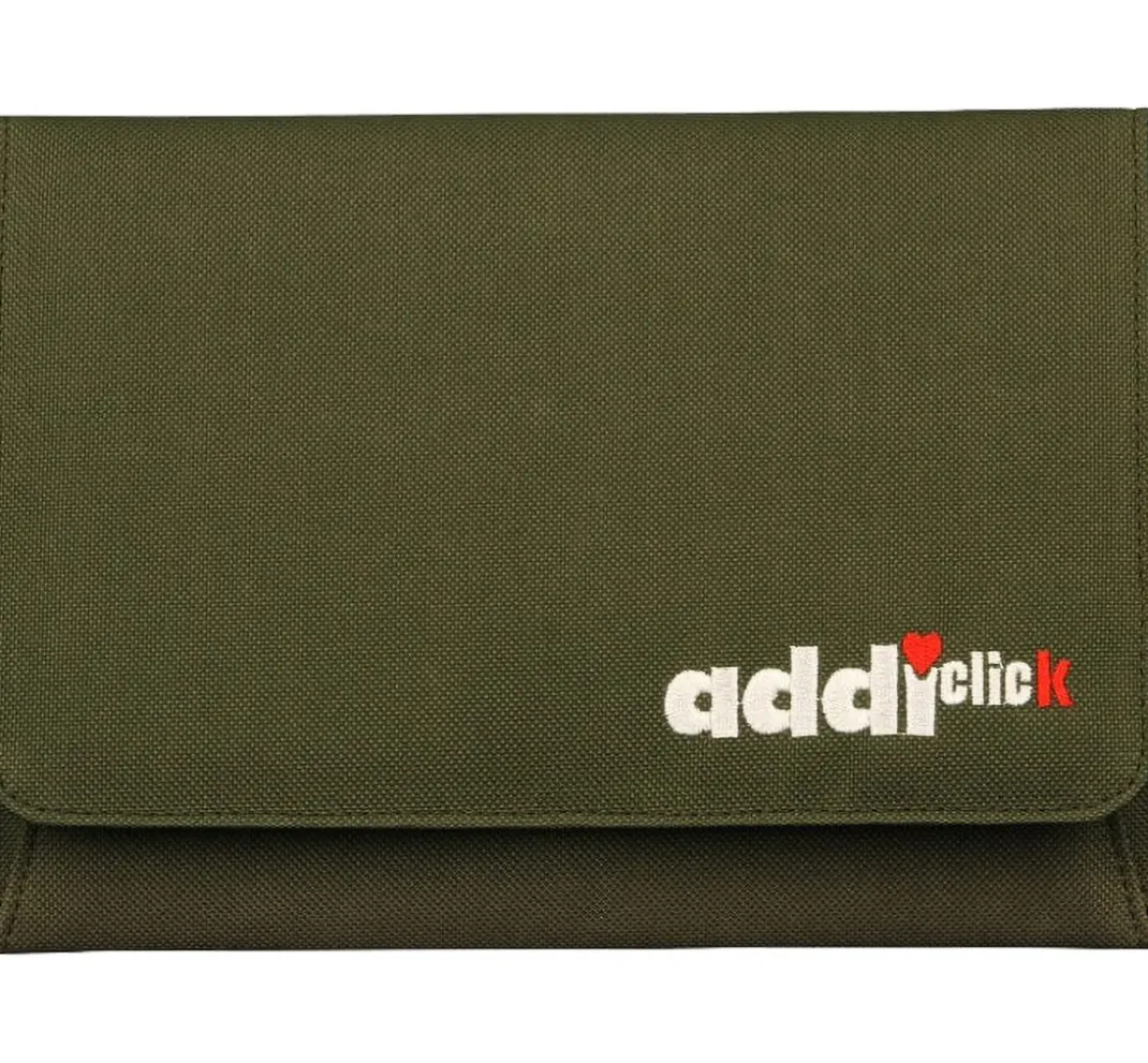 addi Strickset|Stricken>Click Etui Set Olivenholz