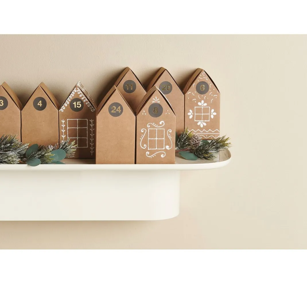 Rico Design Schachteln & Boxen|Schachteln>Adventskalender Papphäuser