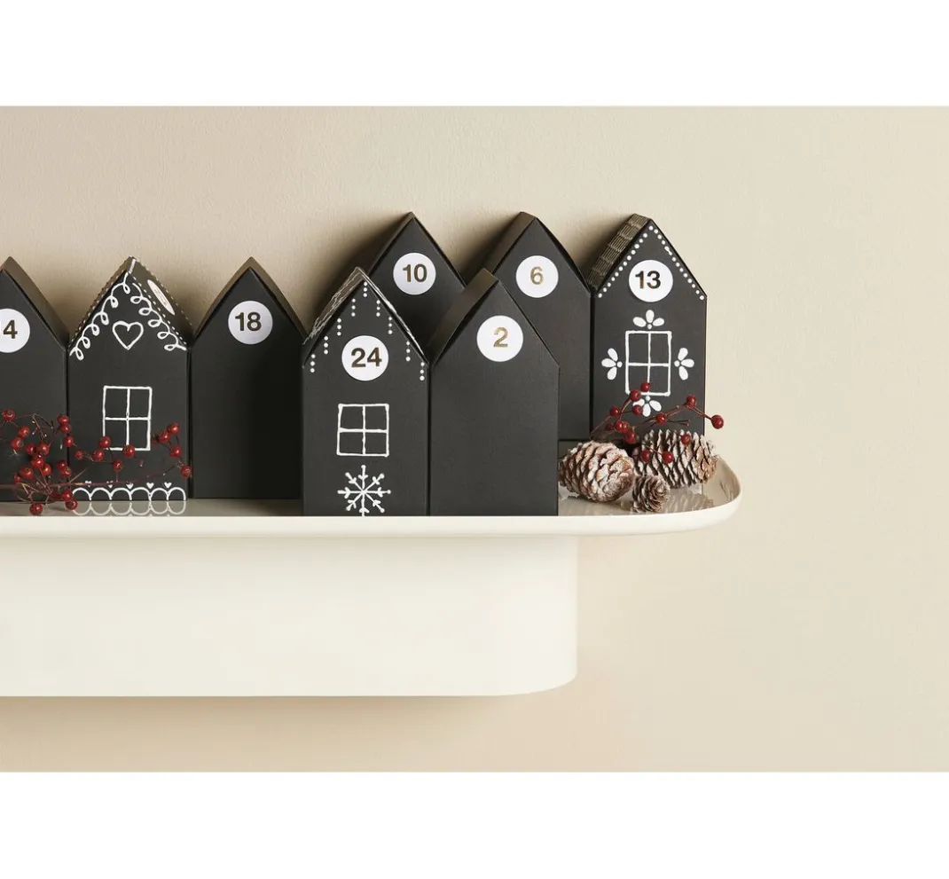 Rico Design Schachteln & Boxen|Schachteln>Adventskalender Papphäuser