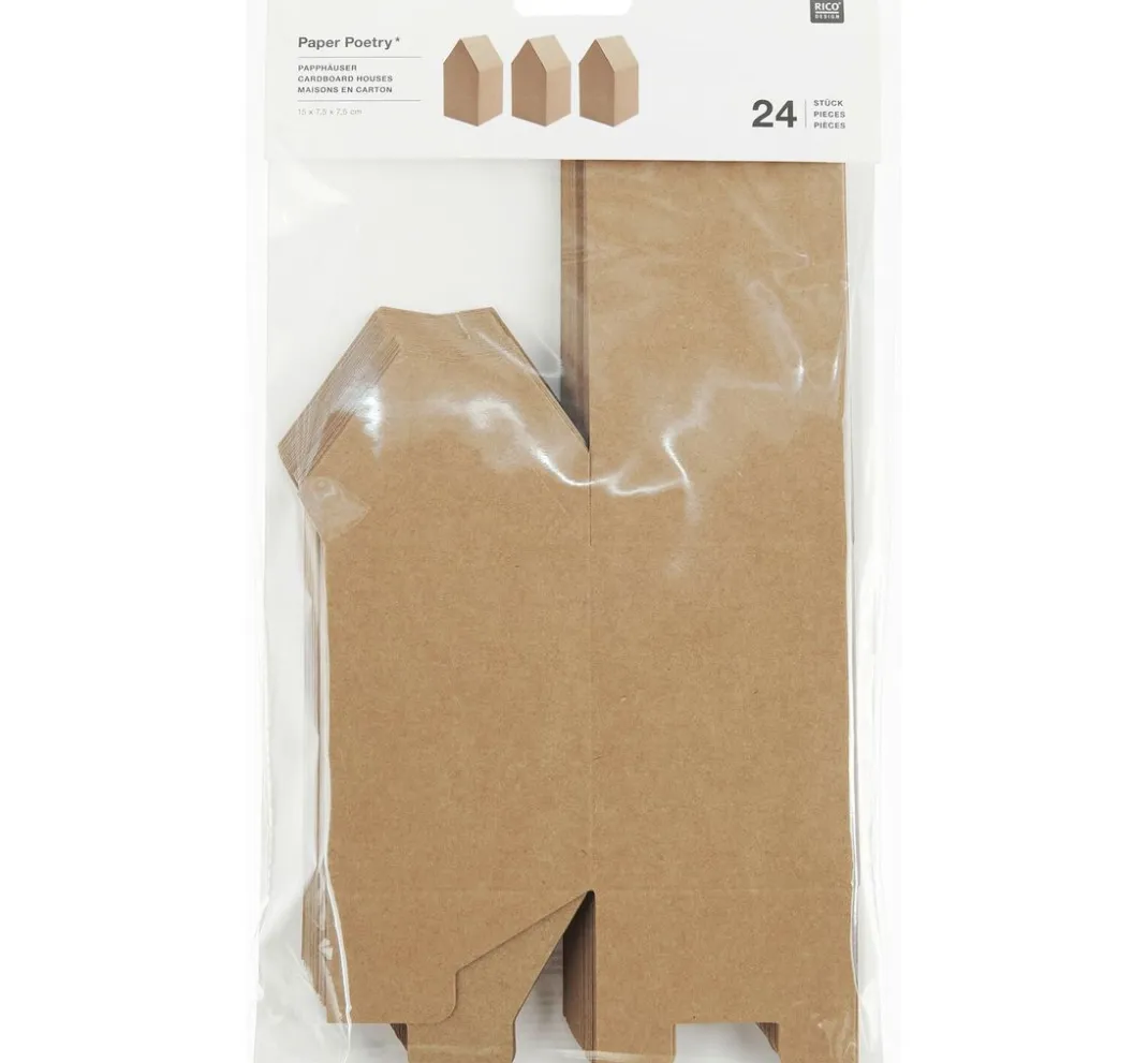 Rico Design Schachteln & Boxen|Schachteln>Adventskalender Papphäuser