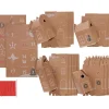 folia Adventskalender>Adventskalender-Set "Lebkuchenhaus"