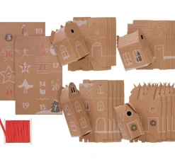 folia Adventskalender>Adventskalender-Set "Lebkuchenhaus"