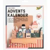 folia Tüten & Anhänger|Tüten & Anhänger>Adventskalender-Set "Santa & Friends"