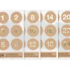 Rico Design Sticker & Klebebänder>Adventskalender-Sticker