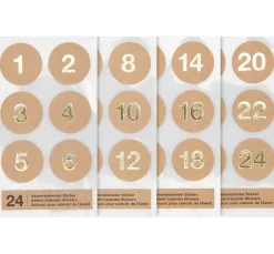 Rico Design Sticker & Klebebänder>Adventskalender-Sticker