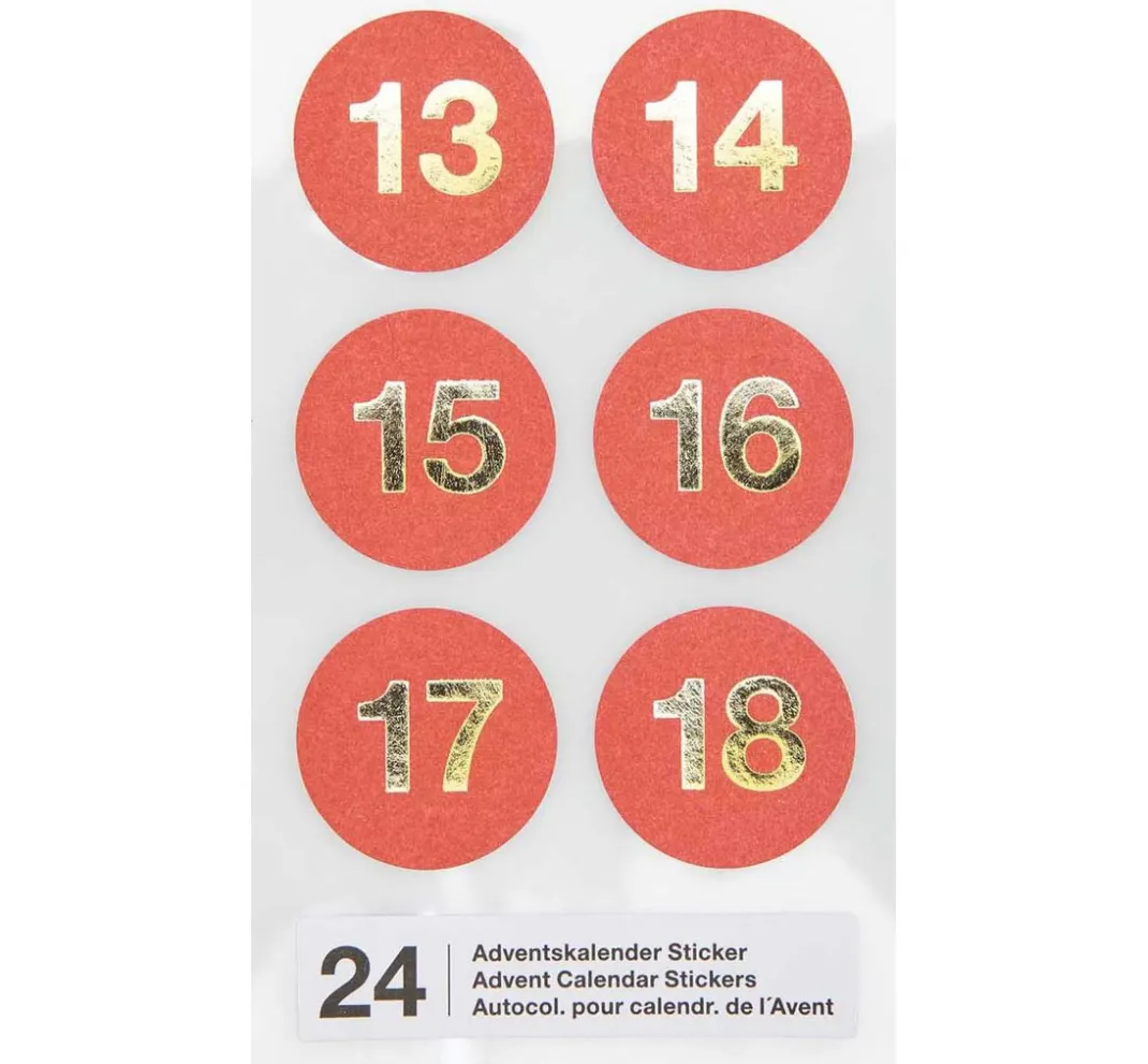 Rico Design Sticker & Klebebänder>Adventskalender-Sticker
