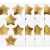 folia Sticker & Klebebänder|Kartengestaltung>Adventskalendersticker "Stars Gold"