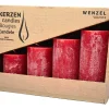 Wenzel Kerzen Gestalten>Adventskerzen "Rustic", abgestuft, 4er-Set