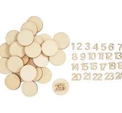 Artemio Adventskalender|Streuteile>Adventszahlen "Numbers & Circles"
