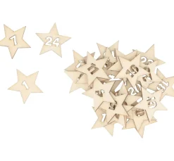 Artemio Adventskalender|Streuteile>Adventszahlen "Sterne"