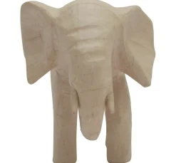 Kinder décopatch Holz|Décopatch>Afrikanischer Elefant, Pappmaché