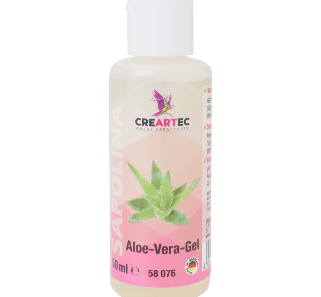 CREARTEC Seifen-Design>Aloe-Vera-Gel Seifenzusatz, 50ml