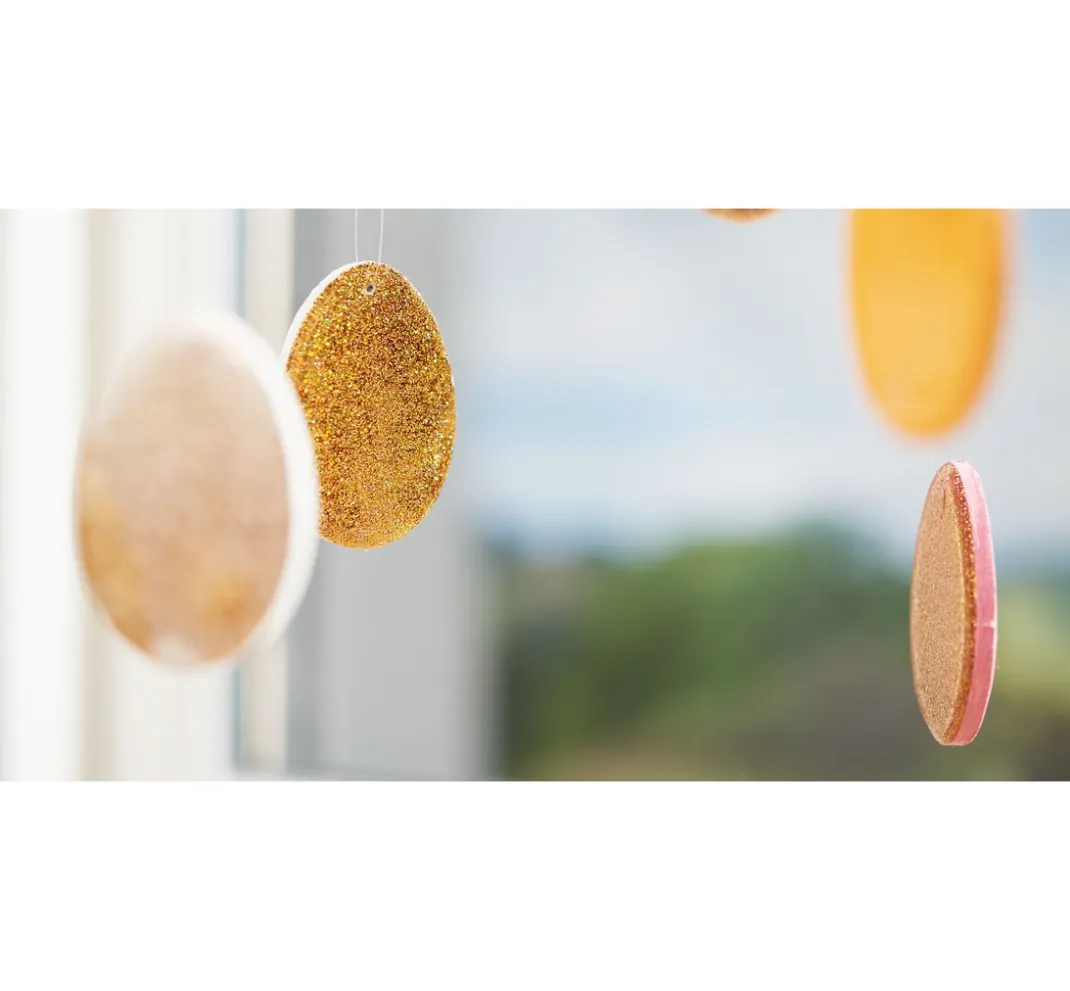 Pronty Crafts Holz, Mdf & Pappmaché|Serviettentechnik>Anhänger "Eier", 6 Stück