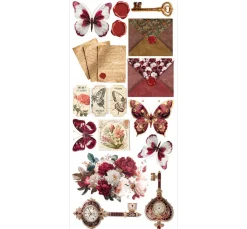 Ciao Bella Scrapbooking|Kartengestaltung>Art Stickers "Book Lovers"