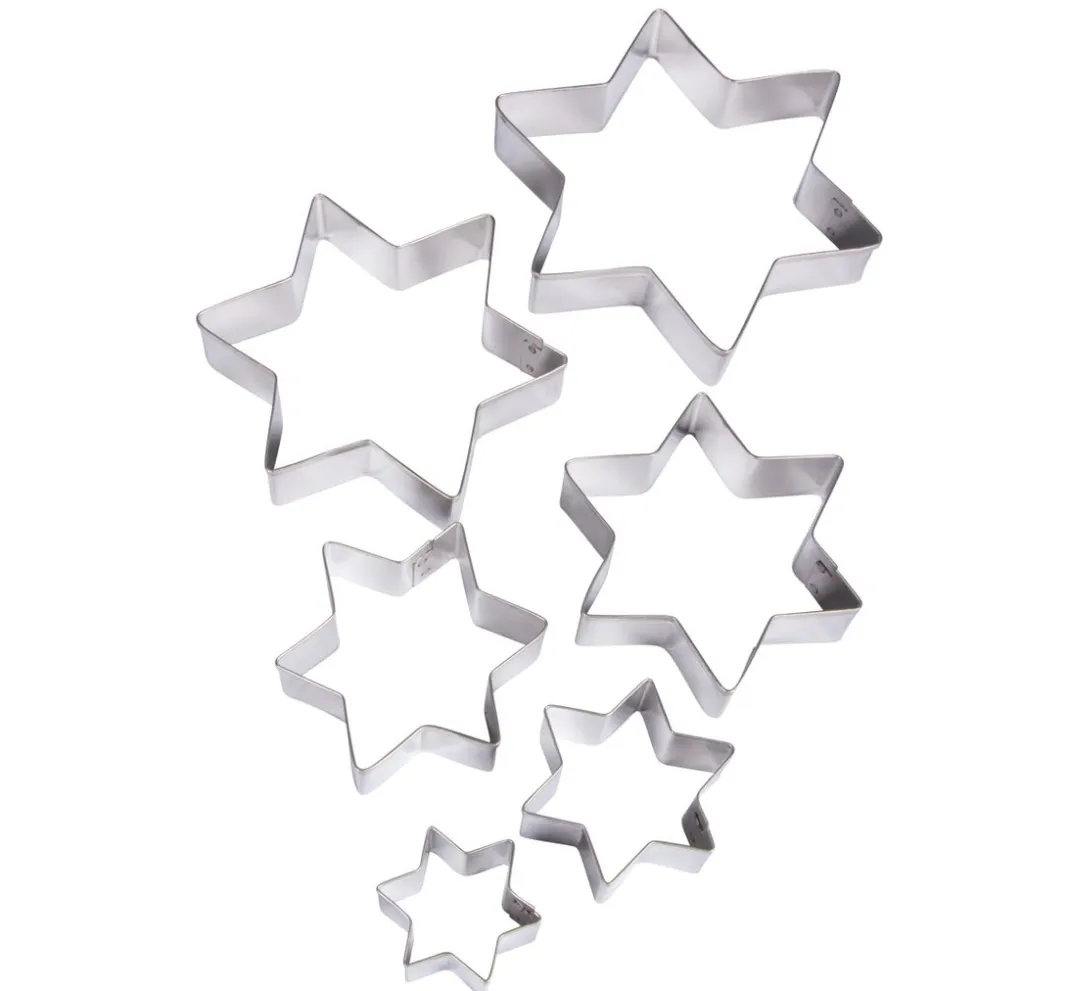 Kinder Rayher Modellier-Werkzeuge|Backen>Ausstechformen 6er-Set