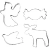 Kinder creativ company Modellier-Werkzeuge|Backen>Ausstechformen-Set "Elch & Co."