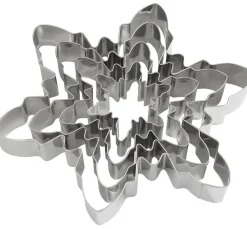 Kinder creativ company Modellier-Werkzeuge|Backen>Ausstechformen-Set "Snowflakes"