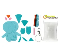 Kinder My Mandarine Näh-Sets|Nähsets>Avenue Mandarine Nähset Mini Couz'In "Vogel Nina"