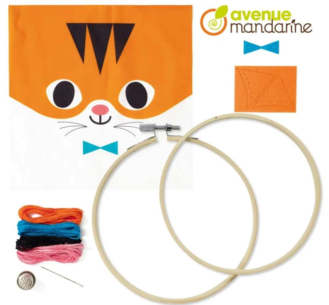 Kinder My Mandarine Handarbeit-Sets|Stickset>Avenue Mandarine Stickset Pix Gallery