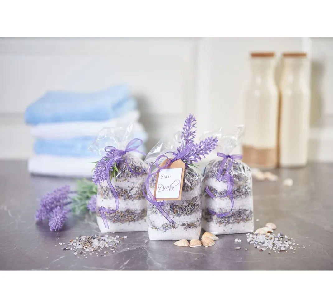 VBS Seifen-Design>Badesalz-Set "Lavendel Spa"