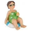 HobbyFun Dekofiguren & -Objekte>Bade-Urlauberin im Schwimmreif