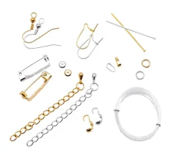 UIT Ohrschmuck|Karabiner>Basissatz "Schmuckteile"