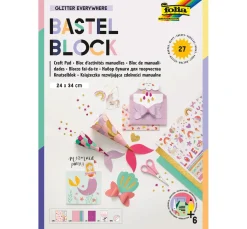 Kinder folia Weitere Geschenkideen Für Kinder|Papier>Bastelblock "Glitter Everywhere"