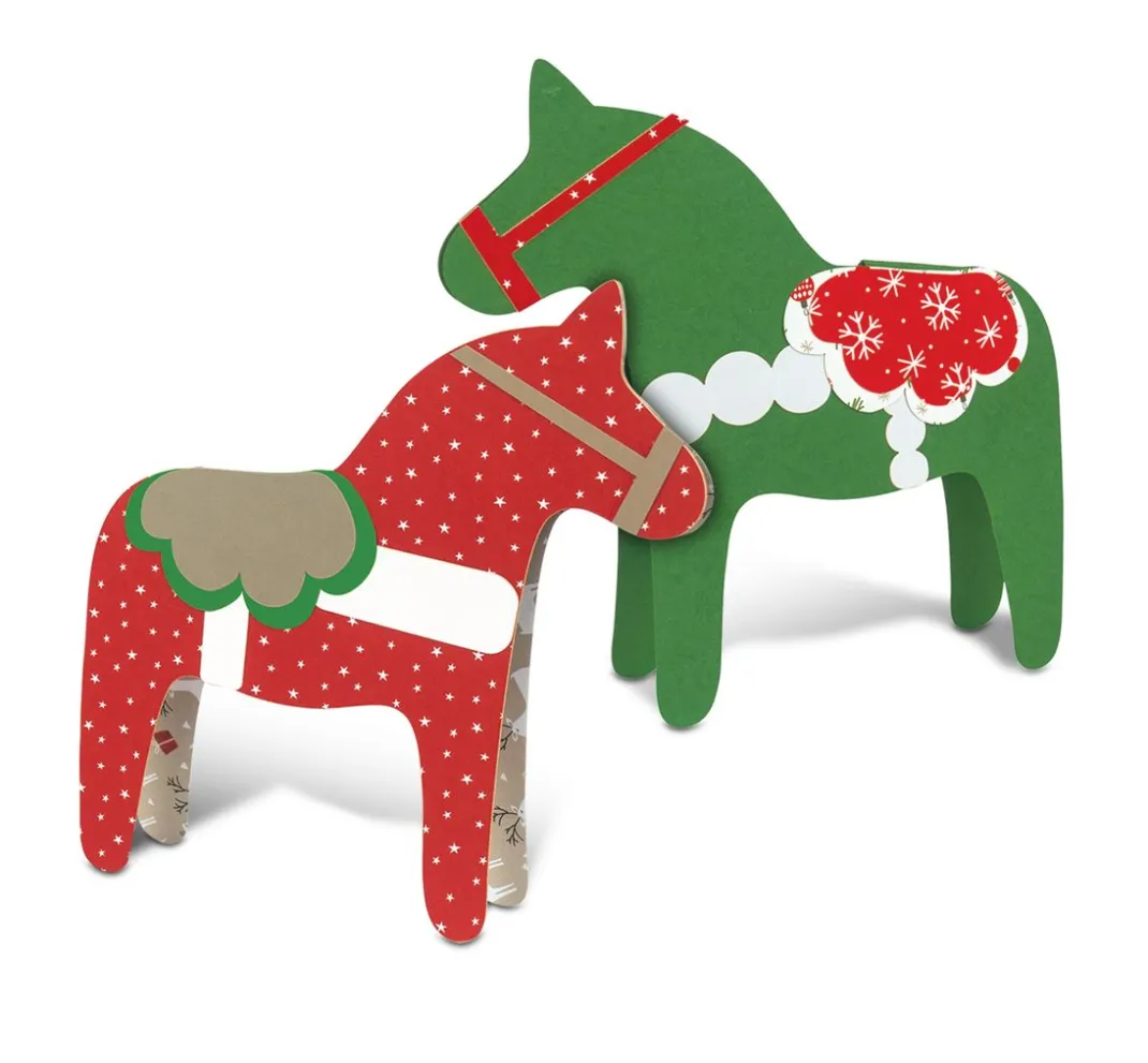 URSUS Farb- & Motivblöcke>Bastelblock "Nordic Christmas"