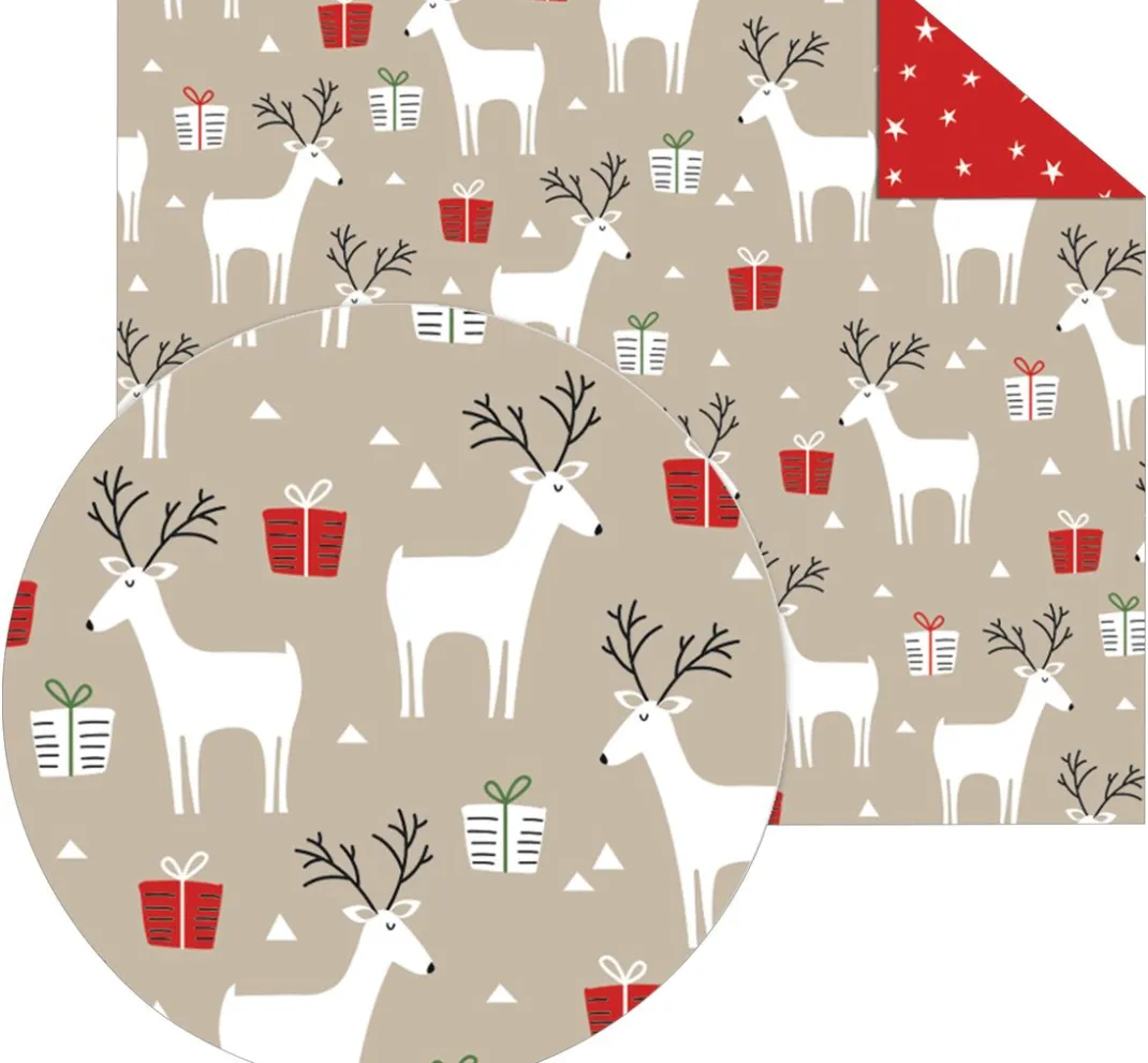 URSUS Farb- & Motivblöcke>Bastelblock "Nordic Christmas"