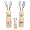 Kinder Rayher Deko-Bastelsets|Bastelsets>Bastelpackung "Hasenfamilie"