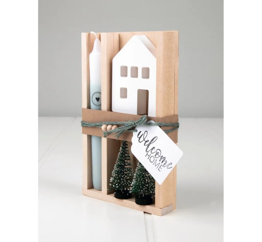 Kinder Rayher Deko-Bastelsets|Holz>Bastelpackung Holz "Klötzchen & Platten"