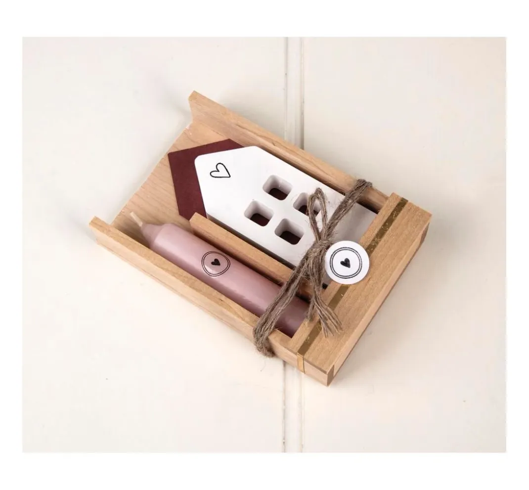 Kinder Rayher Deko-Bastelsets|Holz>Bastelpackung Holz "Klötzchen & Platten"