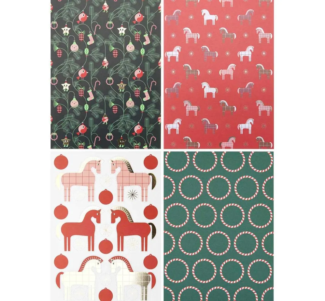 Rico Design Farb- & Motivblöcke>Bastelpapier-Block "Christmas Rocks!"