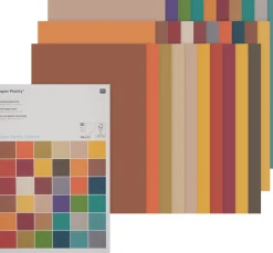 Rico Design Tonpapier & Fotokarton|Farb- & Motivblöcke>Bastelpapier-Block "Earthy Colours"
