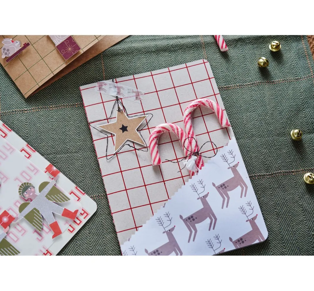 Kinder Rico Design Papier|Farb- & Motivblöcke>Bastelpapier-Block "I love Christmas"