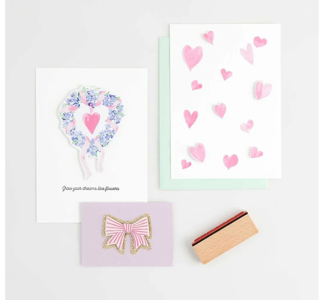 Rico Design Farb- & Motivblöcke>Bastelpapier-Block "La Vie En Rose"