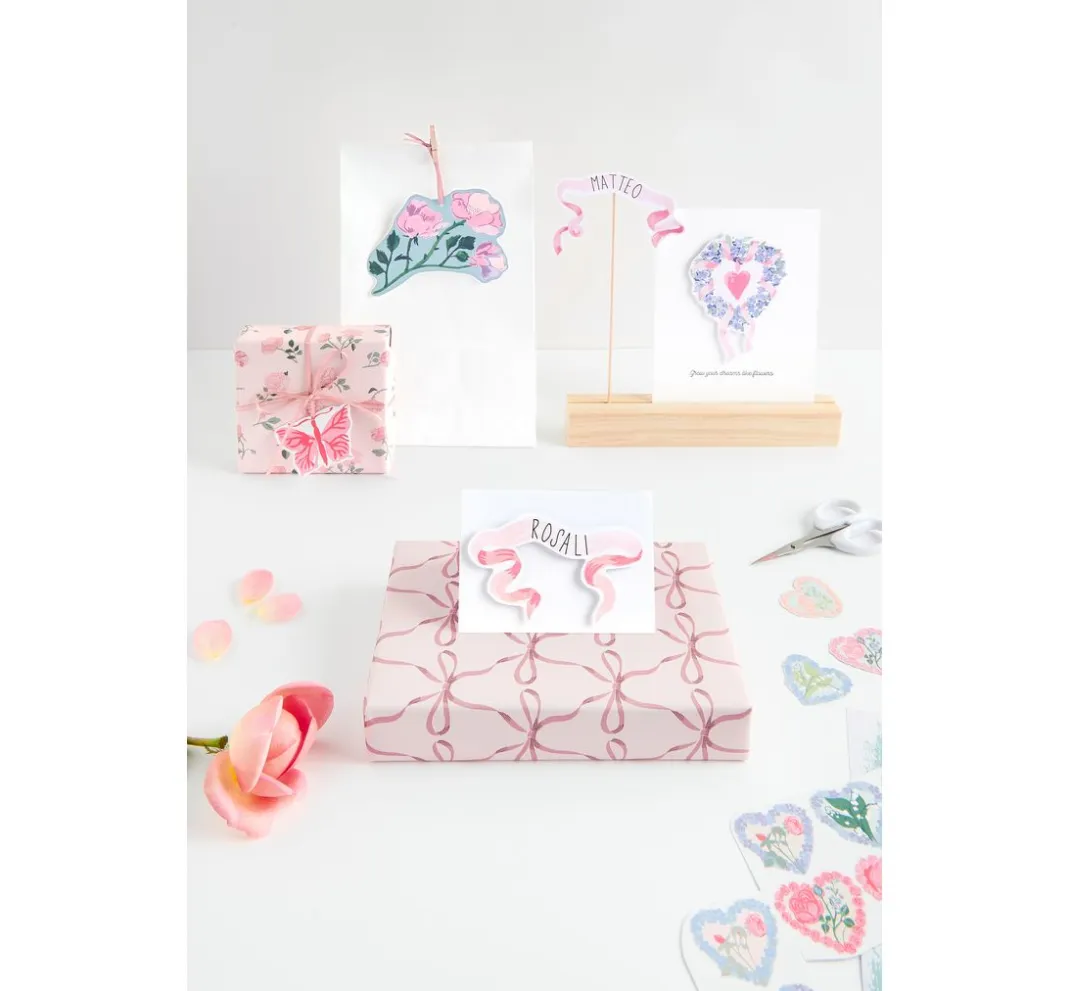 Rico Design Farb- & Motivblöcke>Bastelpapier-Block "La Vie En Rose"