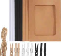 folia Papier-Bastelsets>Bastelset "Bilderrahmen-Girlande"