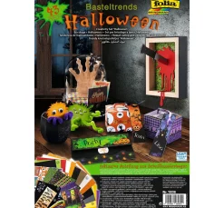 Kinder folia Deko-Bastelsets|Papier-Bastelsets>Bastel-Set "Halloween"