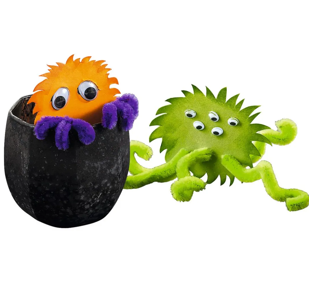Kinder folia Deko-Bastelsets|Papier-Bastelsets>Bastel-Set "Halloween"
