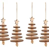 Rayher Anhänger|Bastelsets>Bastelset Holz Baum-Anhänger